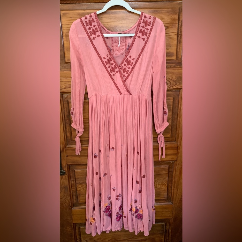 Free people midi dress xs